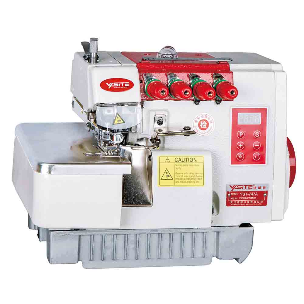 YST-747A Direct drive overlock sewing machine