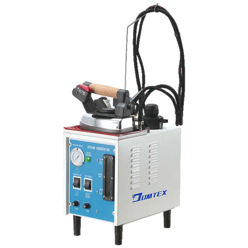 DOM-500 Small electric heated steam boiler iron